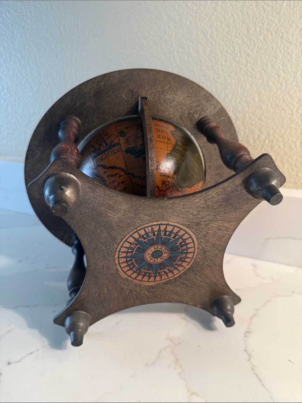 Vintage Italian Old World Zodiac Globe - Picture 6 of 10